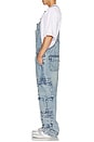 view 5 of 6 Double Cargo Big T Overall in Optic Stone Light Wash