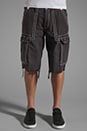 view 1 of 6 Bermuda Isaac Cargo in Faded Black