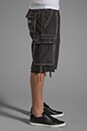 view 3 of 6 Bermuda Isaac Cargo in Faded Black