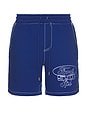 view 1 of 6 x Ford T Fleece Shorts in Ford Blue