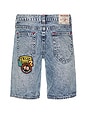 view 2 of 7 Bobby No Flap Patches Shorts in Canyon Fog Dark Wash