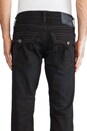 view 5 of 5 Ricky Straight Leg Coated Denim in Black Rider