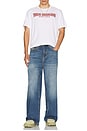 view 5 of 5 Mikey Big T Flap Jeans in Blurred Haze Medium Wash