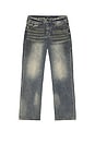 view 5 of 6 Vinny Flap Jeans in Warm Sand Medium Wash