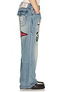 view 2 of 7 Patch Vinny Flap Jeans in Medium Wash