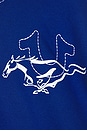 view 3 of 5 x Ford Big T Cinched Hoodie in Ford Blue