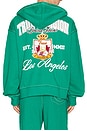view 1 of 6 Crest Big T Cinched Zip Up Hoodie in Amazon