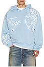 view 1 of 5 SWEAT À CAPUCHE in Blue Bell