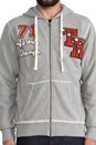 view 5 of 6 Varsity Champs Hoodie in Heather Grey