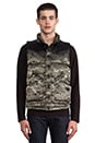 view 1 of 6 Nylon Puffer Vest in Army Camo