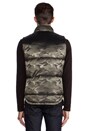 view 4 of 6 Nylon Puffer Vest in Army Camo