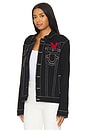 view 2 of 4 x Playboy Embroidery Jimmy Jacket in Rinse Black