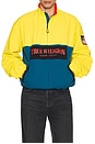 view 5 of 6 Color Block Windbreaker Jacket in Freesia & Moroccan Blue