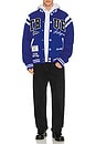 view 3 of 5 Uni Varsity Jacket in Mazarine Blue
