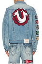view 4 of 7 BLOUSON CAMPUS JIMMY in Medium Wash