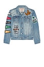 view 6 of 7 BLOUSON CAMPUS JIMMY in Medium Wash
