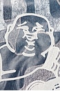 view 7 of 6 Denim Print Bomber Jacket in Indigo Print
