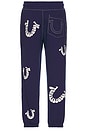 view 2 of 5 Big T Puff Standard Jogger in Medieval Blue