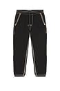 view 5 of 6 Super QT Jogger in Jet Black