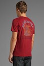 view 3 of 4 Eagel Guitar Tee in Crimson
