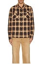 view 4 of 4 Jacquard Workwear Shirt in Chiffon Plaid