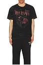 view 4 of 5 Studded True Wing Tee in Jet Black