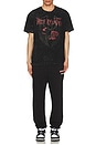 view 5 of 5 Studded True Wing Tee in Jet Black