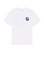 view 2 of 4 Short Sleeve Puff Ball Tee in Optic White