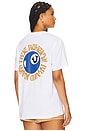 view 1 of 4 Short Sleeve Puff Ball Tee in Optic White