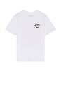 view 2 of 3 Shining Crest Tee in Optic White