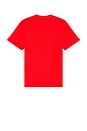 view 2 of 4 Mesh Box Logo Tee in Flame Scarlet