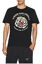 view 3 of 4 Tiger Tee in Jet Black