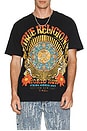 view 3 of 4 Short Sleeve Rock N Roll Tee in Jet Black