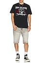 view 4 of 4 Vintage No.1 Tee in Jet Black