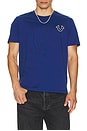 view 3 of 4 Buddha Tee in Cobalt