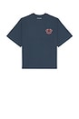 view 4 of 4 Thumbs Up Boxy Tee in Midnight Navy
