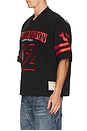 view 2 of 6 Football Knit Boxy Jersey in Jet Black