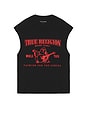 view 4 of 4 Cut Off Logo Tee in Jet Black