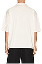 view 4 of 6 Half Zip Tiger Short Sleeve Shirt in Winter White