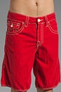 view 4 of 5 Short de bain Big T 5 poches in Red