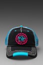 view 1 of 3 Neon Baseball Cap in Black