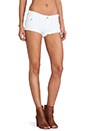 view 2 of 6 Joey Cut Off Short in Optic White
