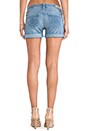 view 3 of 3 Cassie Low Rise Rolled Shorts in Charming Lily