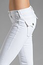 view 5 of 6 Serena Skinny Legging in Optic White