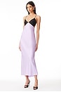 view 1 of 4 Bias Midi Dress in Icy Lilac