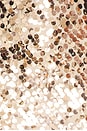 view 4 of 4 Paillette One Shoulder Gown in Rose Gold