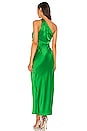 view 3 of 3 X REVOLVE Asymmetrical Draped Dress in Kelly Green