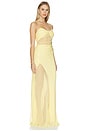 view 2 of 3 VESTIDO DE TIRAS in Custard