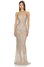 view 1 of 4 Diamond Gown in Hologram