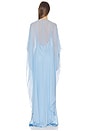 view 4 of 5 Bias Slip With Cape in Icy Blue